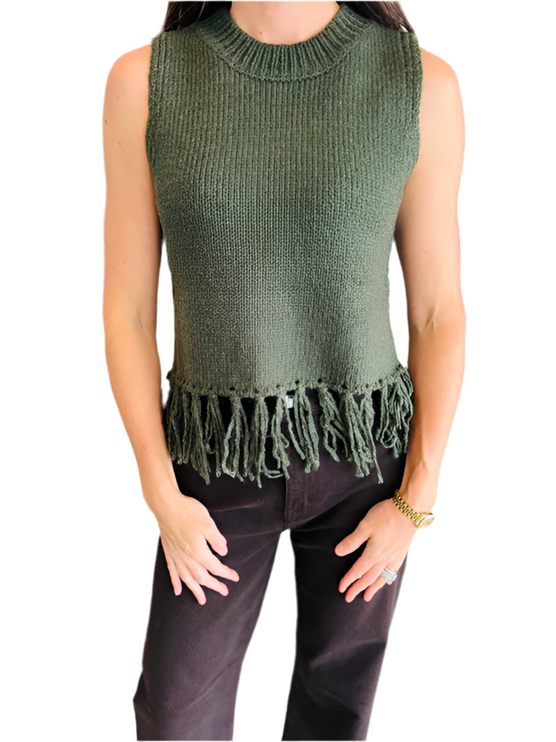 Hunter Fringe Sweater