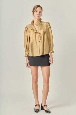 Ruffle Detailed Blouse
